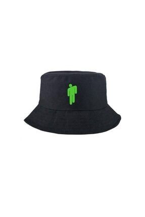 Billie Eilish Logo Siyah Yeşil Yazlık Şapka ys2005ks