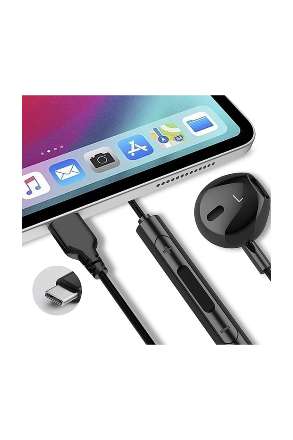 kensa earpods tip type c girisli