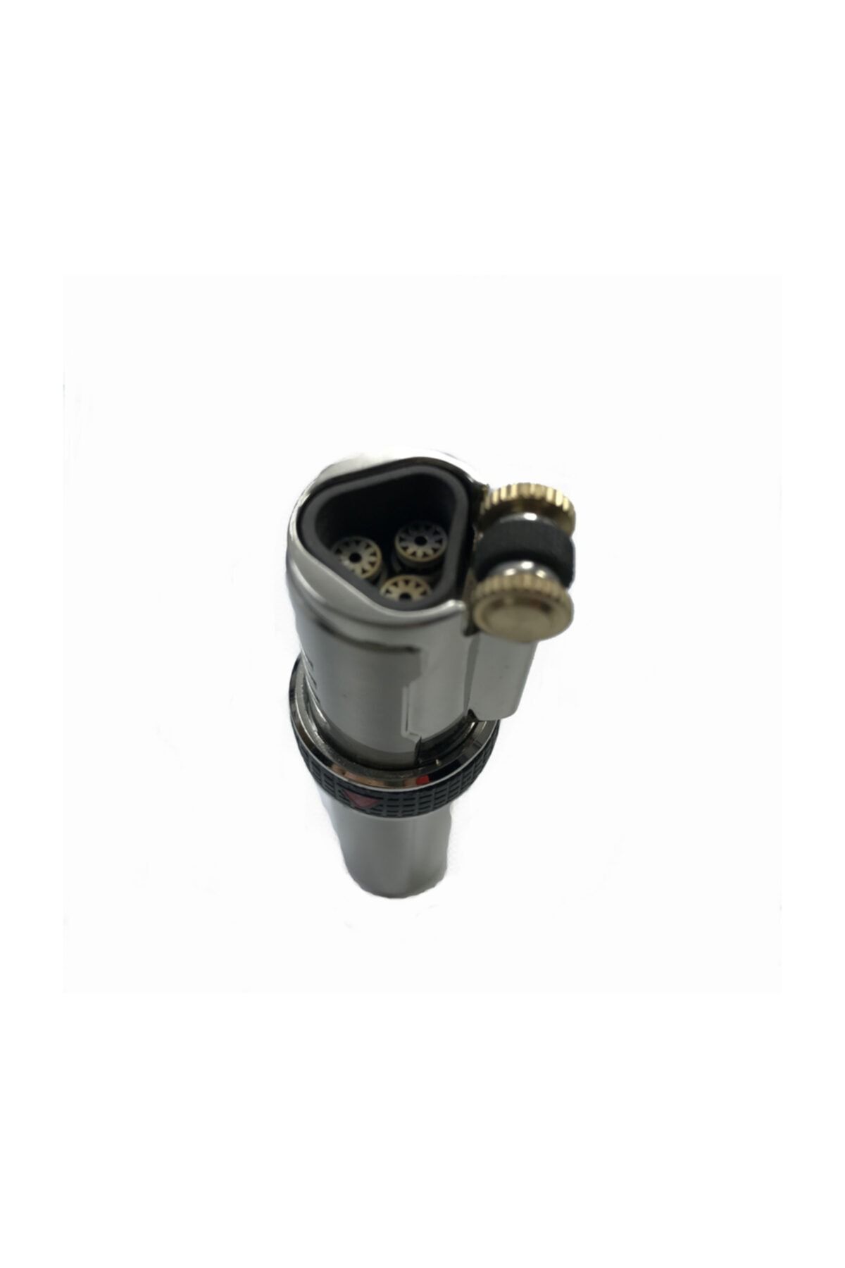 Turbo Metal 3'lü Pürmüz Alevli Çakmak - 2