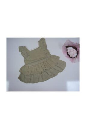 Kız Bebek Fırfırlı Elbise 520251