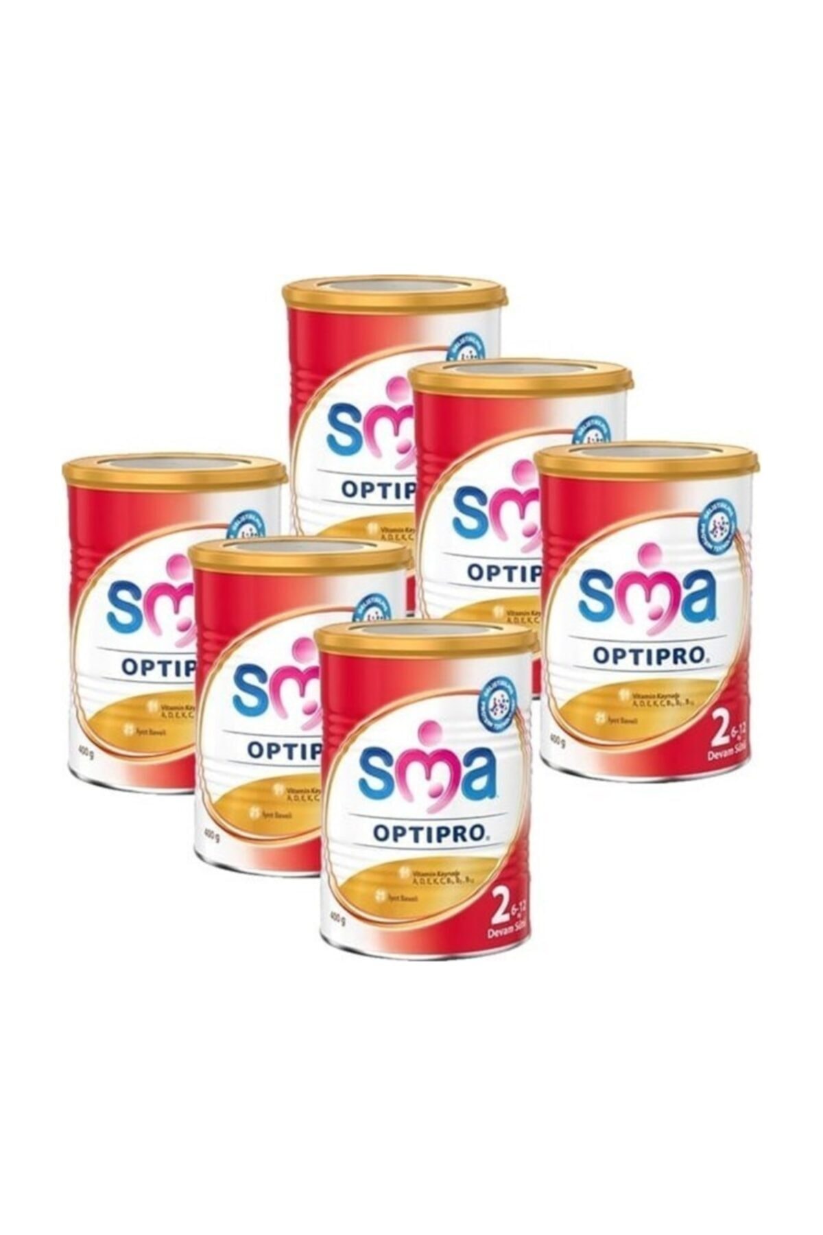 SMA 2 Optipro Devam Sütü 400 gr X 6 Adet