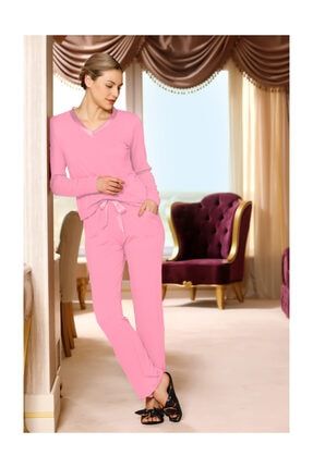 Kadın Uzun Kol Battal Yazlık Pijama 787
