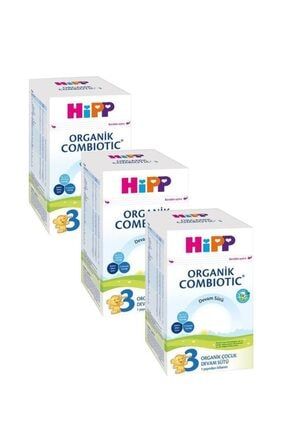 3 Organik Combiotic Devam Sütü 800 gr 3'lü hipp2303