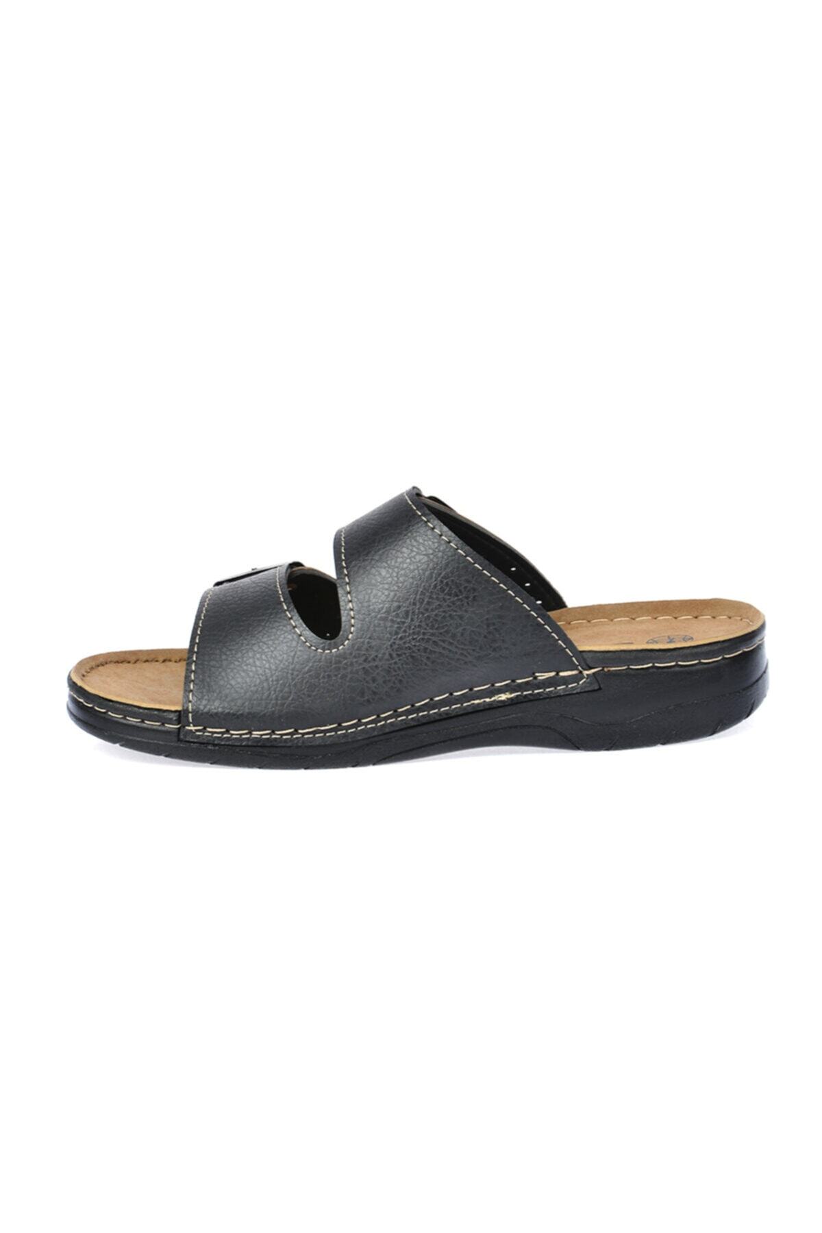 GEZER-09344 Papuci pentru bărbați cusuți anatomic zilnic 4