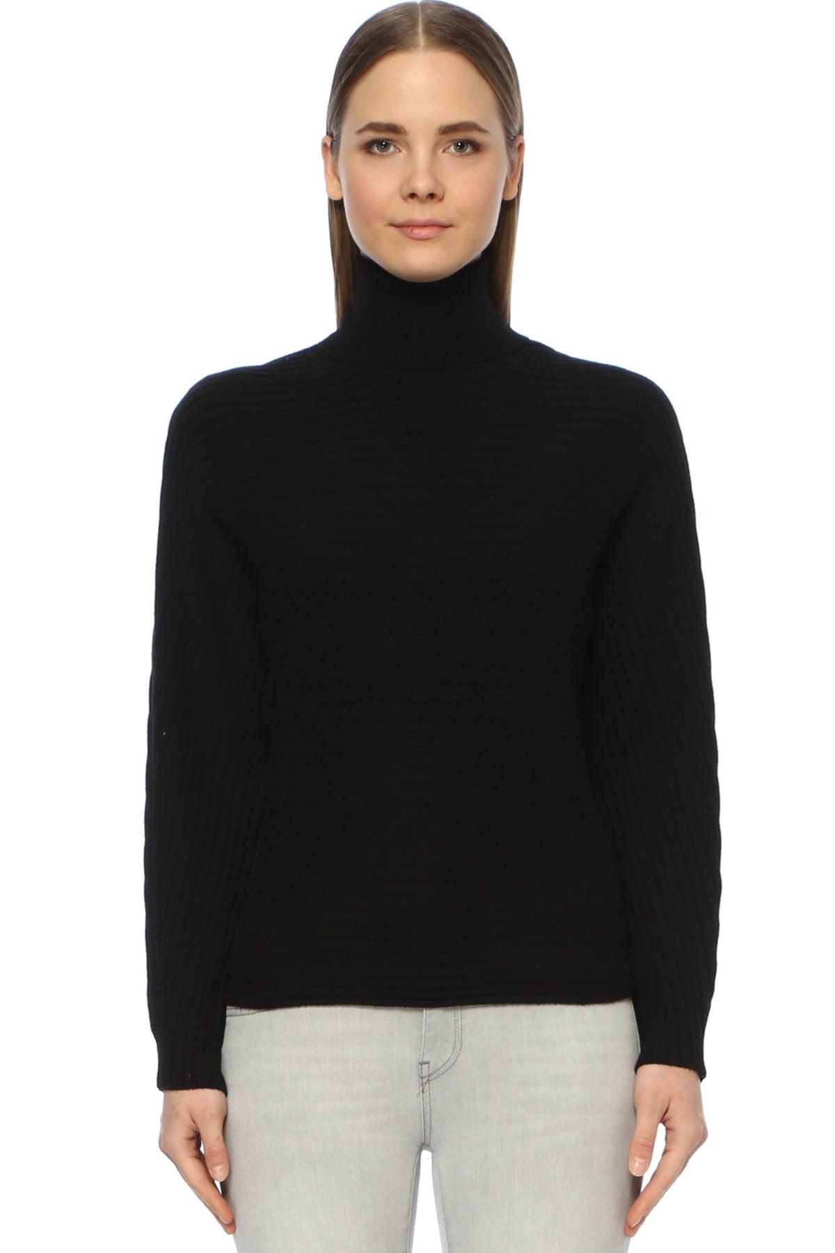 Network-Women's Turtleneck Black Knitwear1070302 1