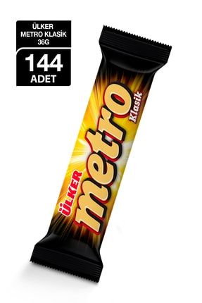 Metro Kaplamalı Bar 36gr X144 Adet PKT.000051