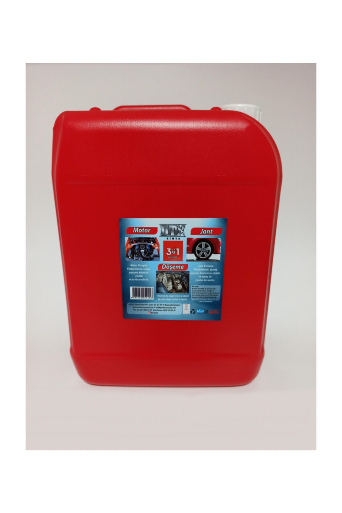 Döşeme, Motor Ve Jant Temizleme Ilacı Yağ Sökücü 5 Kg