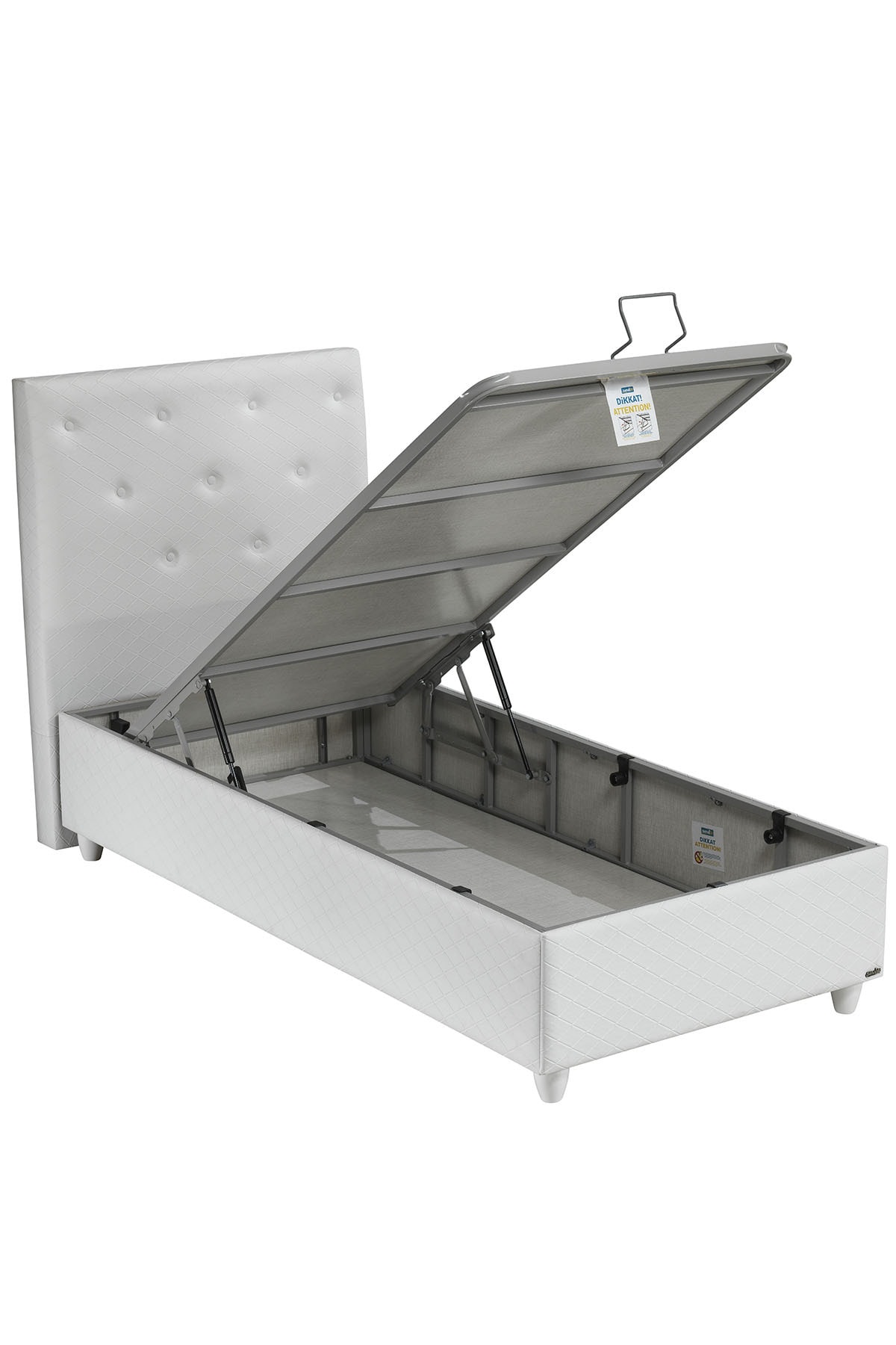 Derman Yatak Mobpazar Lidya Deri Baza+Başlık+Ortopedik Derman Yatak Mobpazar Lidya Deri Baza+Başlık+Ortopedik