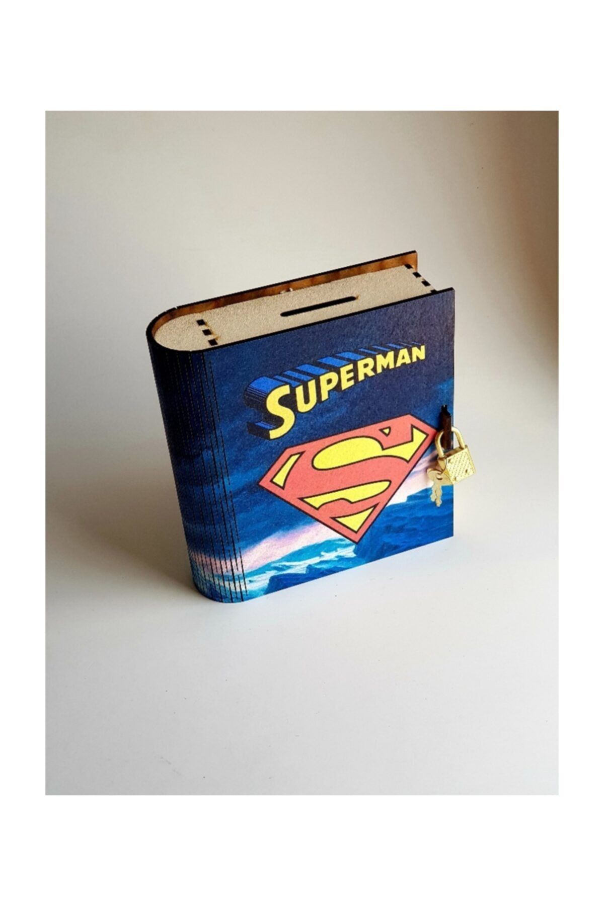 Iki Kasik Supermen Ahsap Kitap Kumbara Supermen Cocuk Kumbarasi Fiyatlari Ozellikleri Ve Yorumlari En Ucuzu Akakce