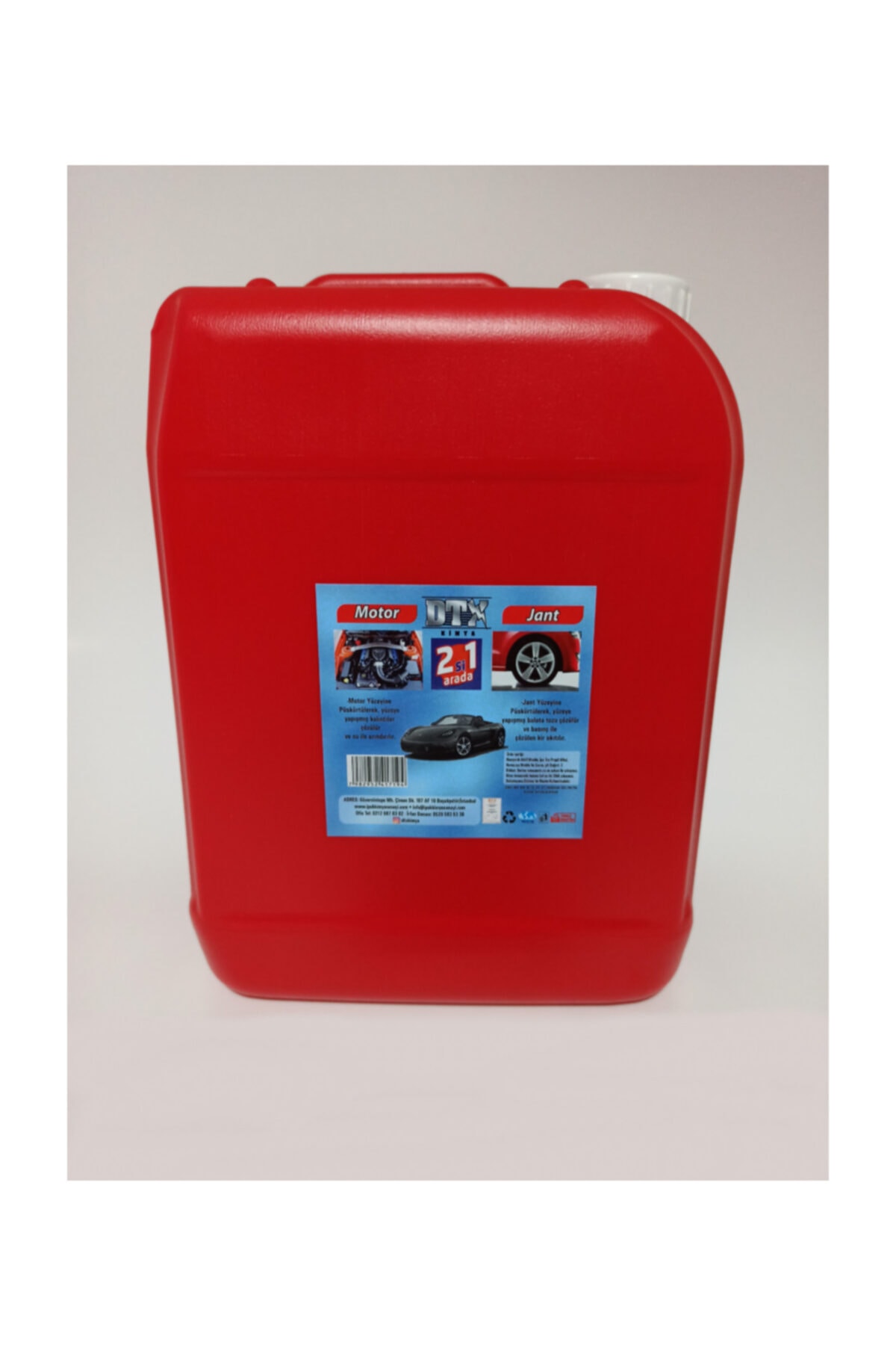 Konsantre Motor Ve Jant Temizleme Ilacı Yağ Sök. Etkili 5 Kg