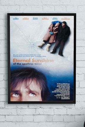 Eternal Sunshine Of The Spotless Mind-sil Baştan Film Afişi Çerçeveli Tablo (21x30cm) PSTRMNYC10579