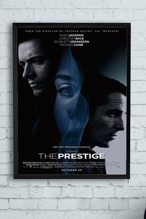 The Prestige - Prestij Film Afişi Çerçeveli Tablo (50x70cm) PSTRMNYC11374