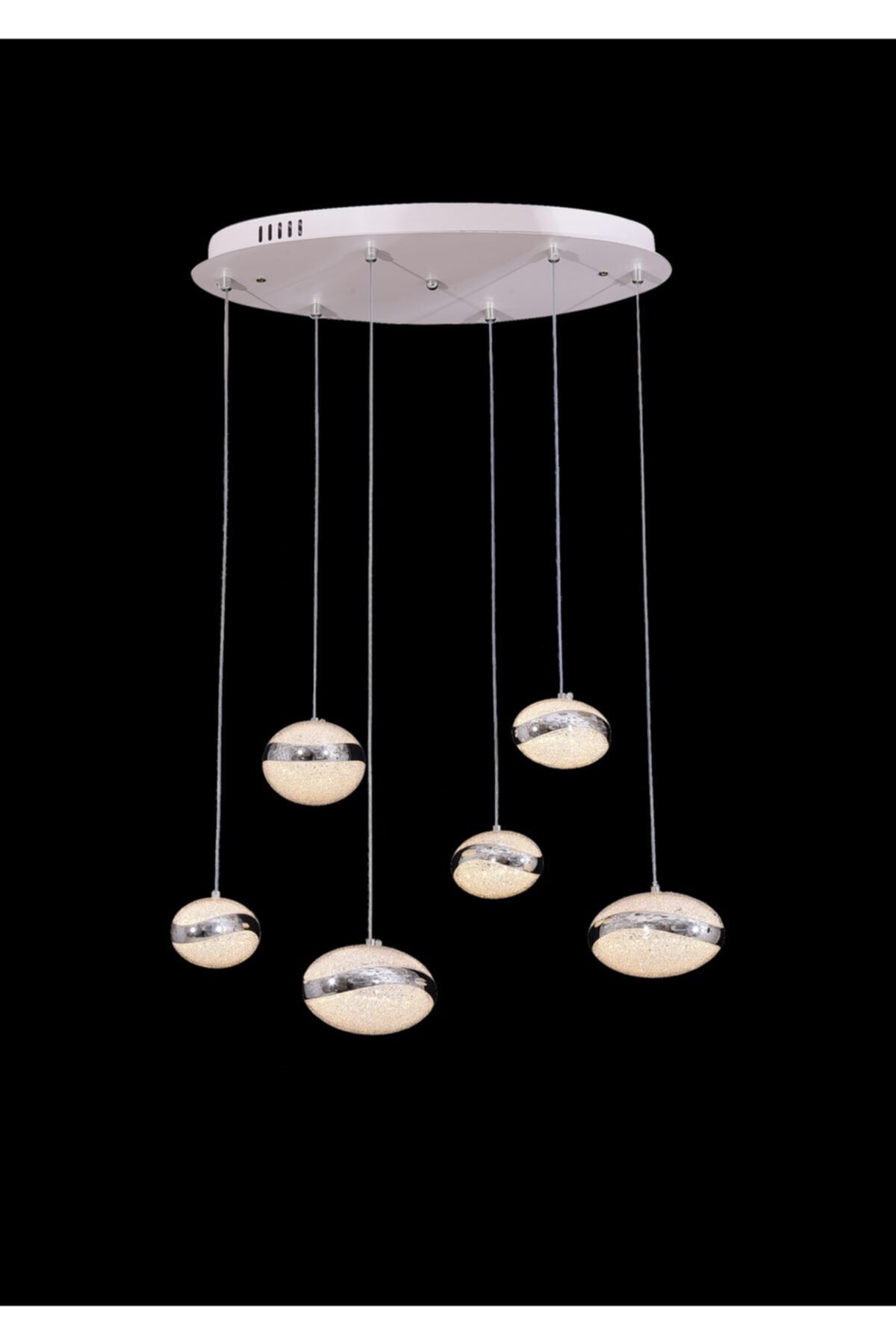 sheycher avize uc renk yanan sarkit led avize modern ledli salon tavan avizesi fiyati yorumlari trendyol