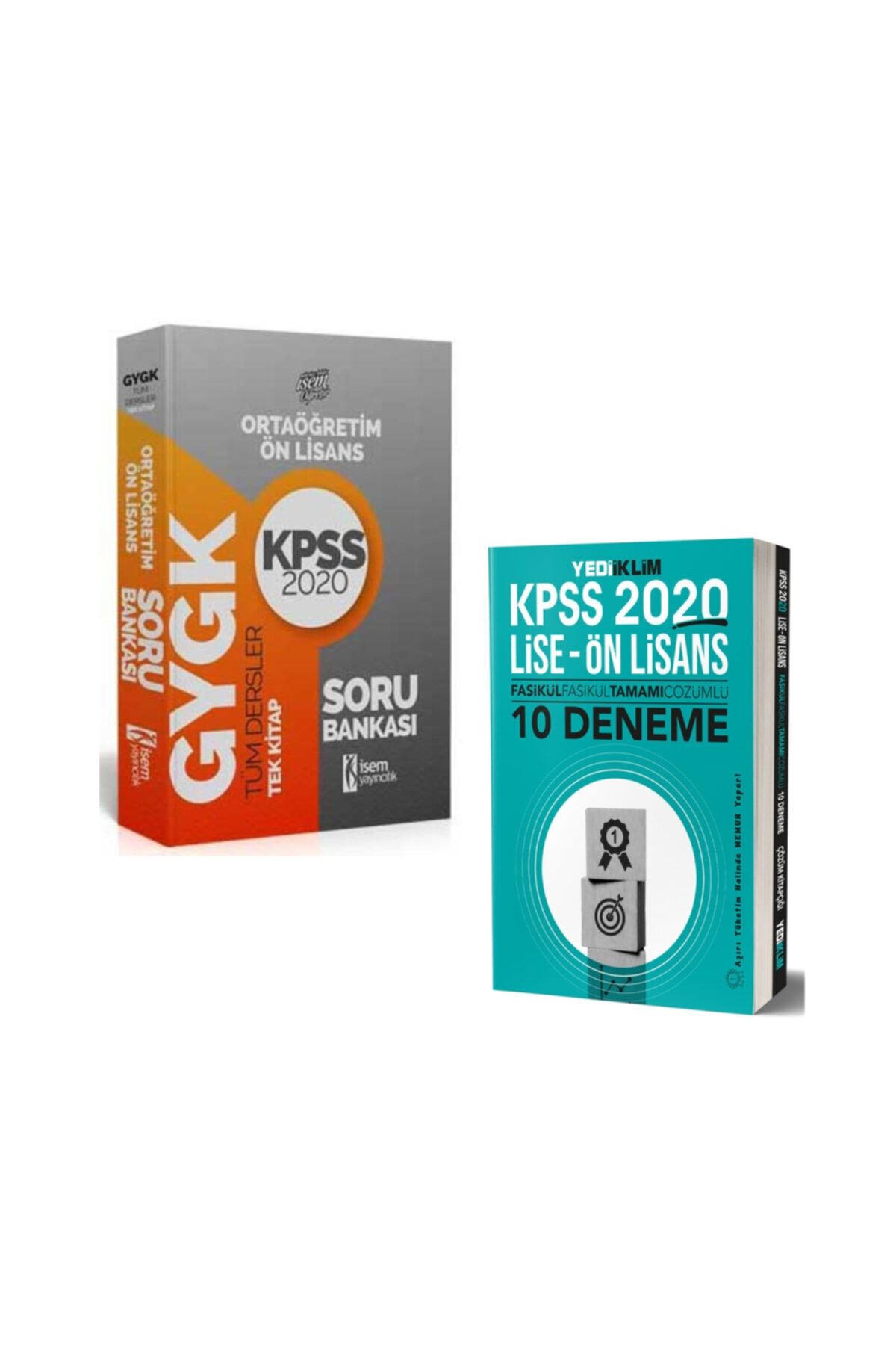 Isem Yayincilik Isem 2020 Kpss Lise On Lisans Soru Bankasi Tek Kitap Yediiklim Kpss 2020 Lise On Lisans 10 Deneme Trendyol