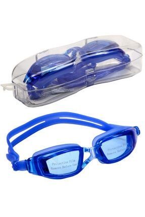 Profesyonel Yüzücü Gözlüğü Havuz Gözlüğü Ve Deniz Gözlüğü Mavi Havuz Gözlük Mavi