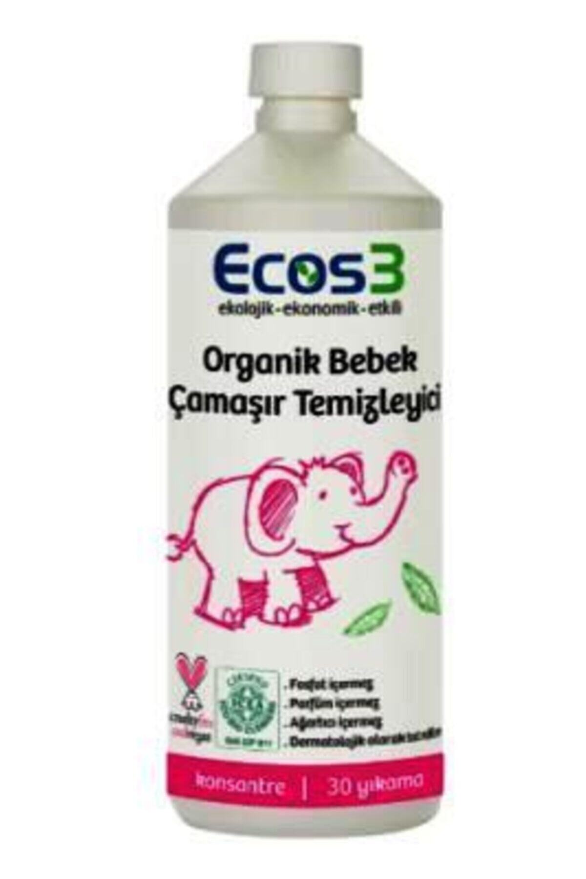 Ecos3 Organik Bebek Temizlik Deterjan Seti 3'lü fotoğrafı 3 (önizleme)