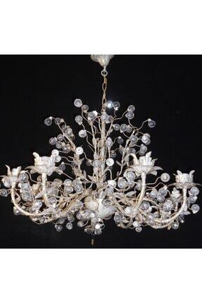 Aluna Lighting Saten Bronz Pirinc Avize Fay 00509 8 Ch Trendyol