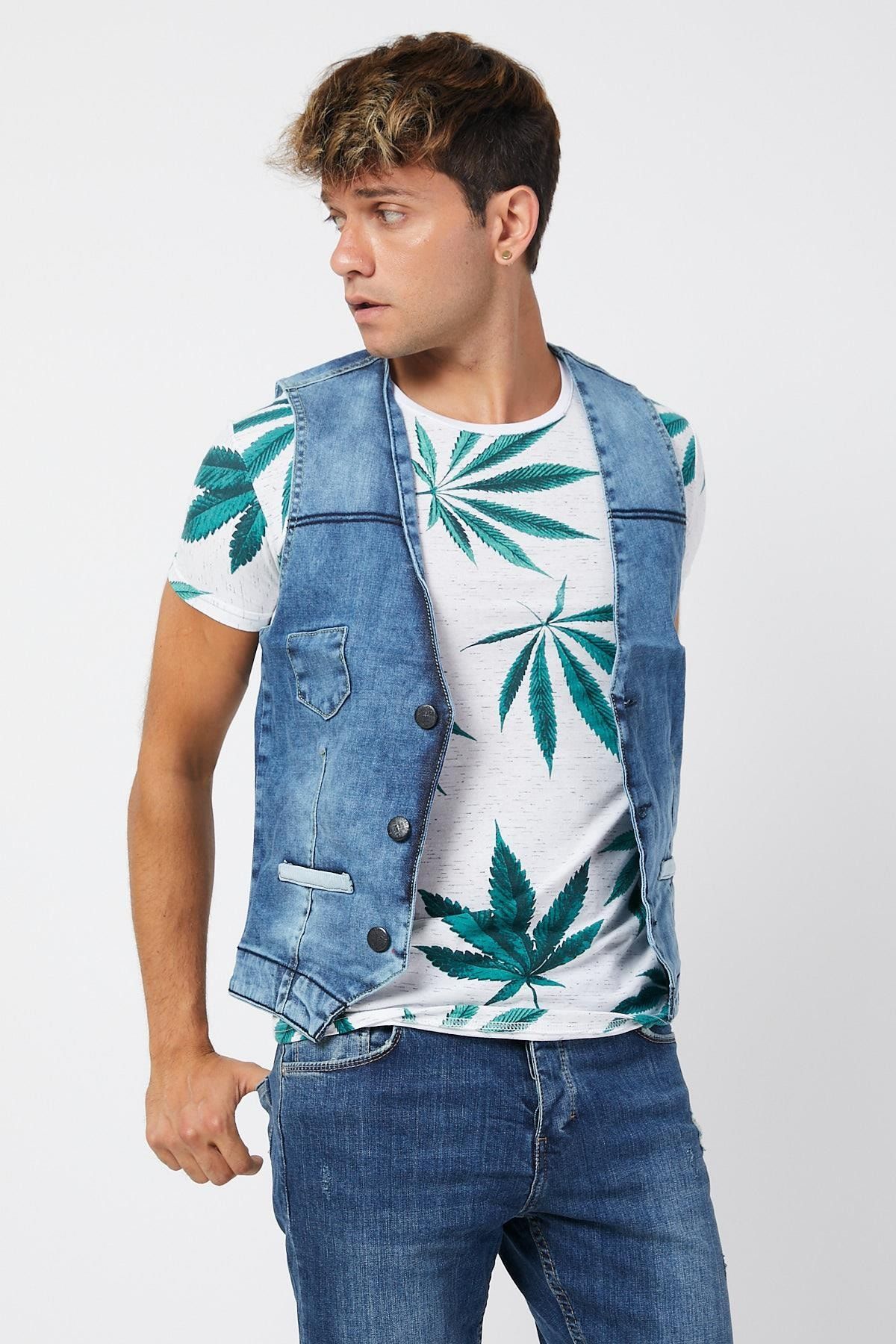 Serseri Slim Fit Denim Jean Erkek Kot Spor Yelek Trendyol