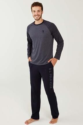 Suwen Erkek Gri Groom Maskulen Pijama Takimi Trendyol