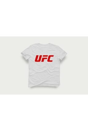 Zula Store Ufc Turkiye Beyaz Kisa Kollu T Shirt Trendyol