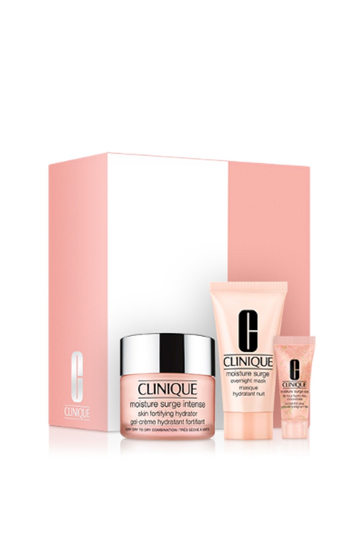 clinique uzman cilt bakim seti moisture surge intense