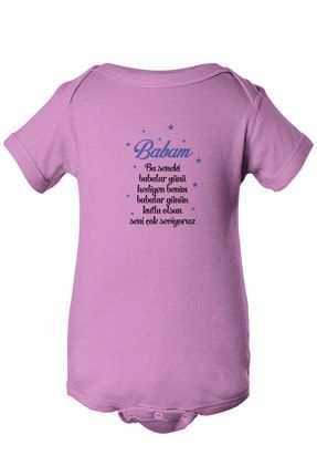 Angemiel Baby Babalar Gunu Kiz Bebek Zibin Pembe Trendyol