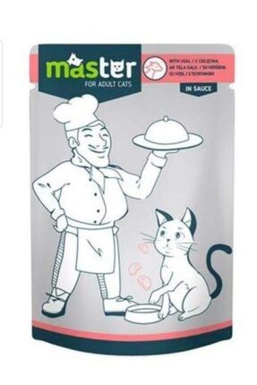 Master Tavsan Etli Pouch Yas Kedi Mamasi 80 Gr X 24 Adet Trendyol