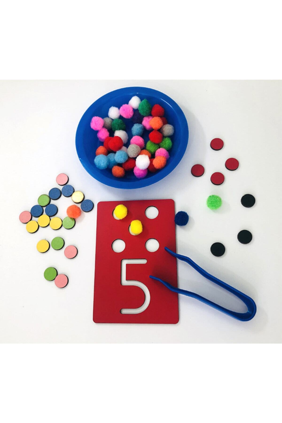 Okhool Montessori Rakam Öğrenme Seti fotoğrafı 2 (önizleme)