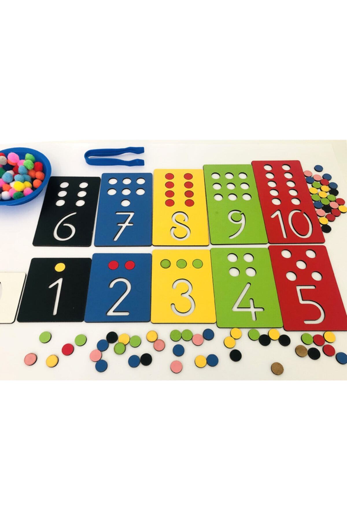 Okhool Montessori Rakam Öğrenme Seti fotoğrafı 5 (önizleme)