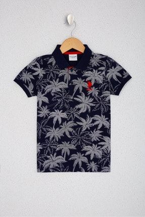 U S Polo Assn Lacivert Erkek Cocuk T Shirt Trendyol