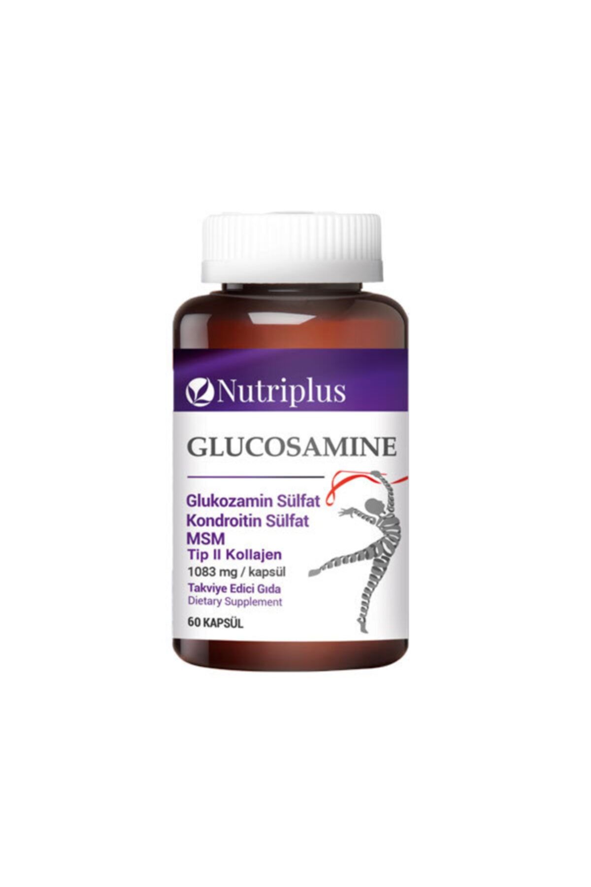 nutriplus glukozamin kondroitin msm tipii kollajen 60 kapsul