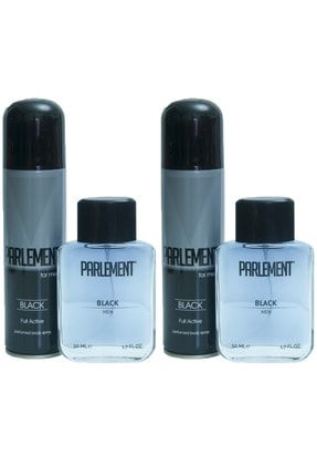 2’li Black Erkek Parfüm-deodorant Seti INF-414