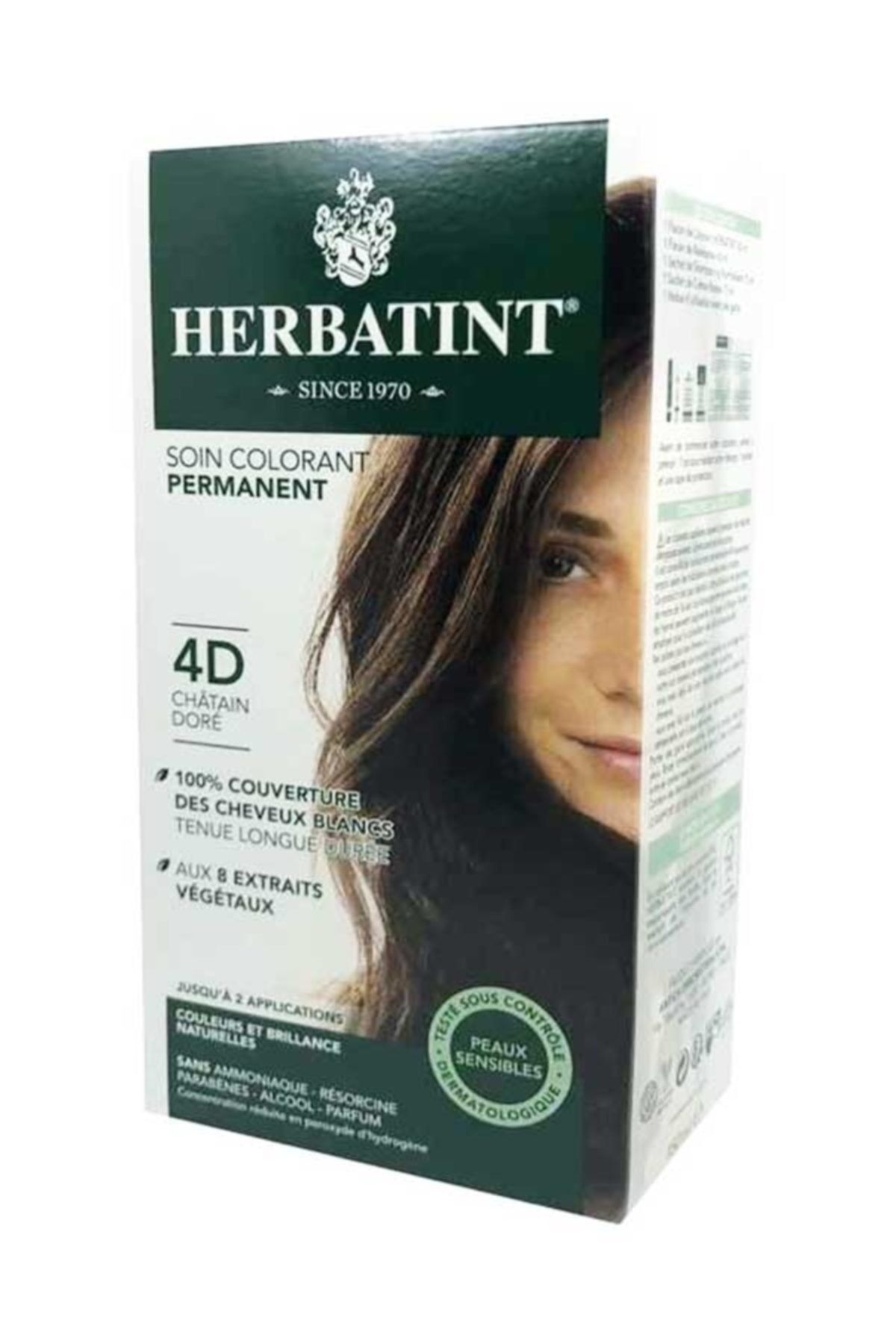Herbatint Kalici Bitkisel 4d Chatain Dore Sac Boyasi Fiyatlari Ozellikleri Ve Yorumlari En Ucuzu Akakce