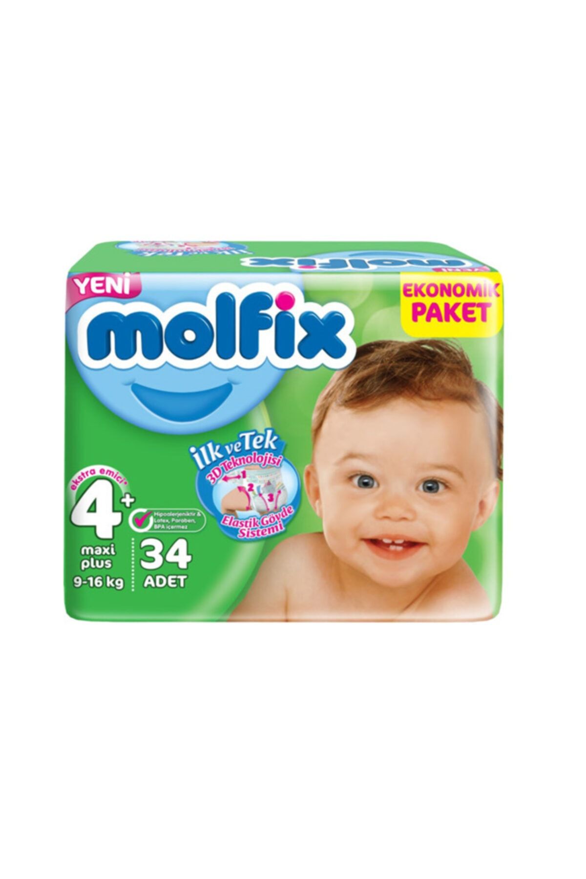 Molfix Bebek Bezi 3 Beden 4x45 180 Adet Fiyatlari Ozellikleri Ve Yorumlari En Ucuzu Akakce
