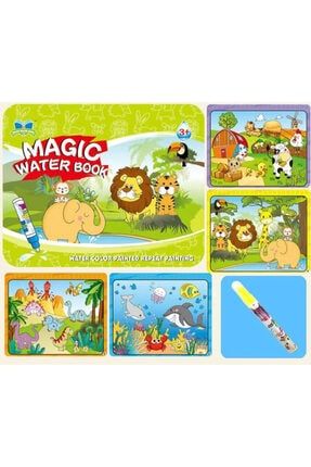 Magic Water Sihirli Boyama Kitabi Fairy Princess Kiz Cocuklarina Ozel Trendyol