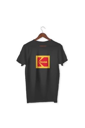 Kodak Logo Siyah Tshirt VECTORTSH02054