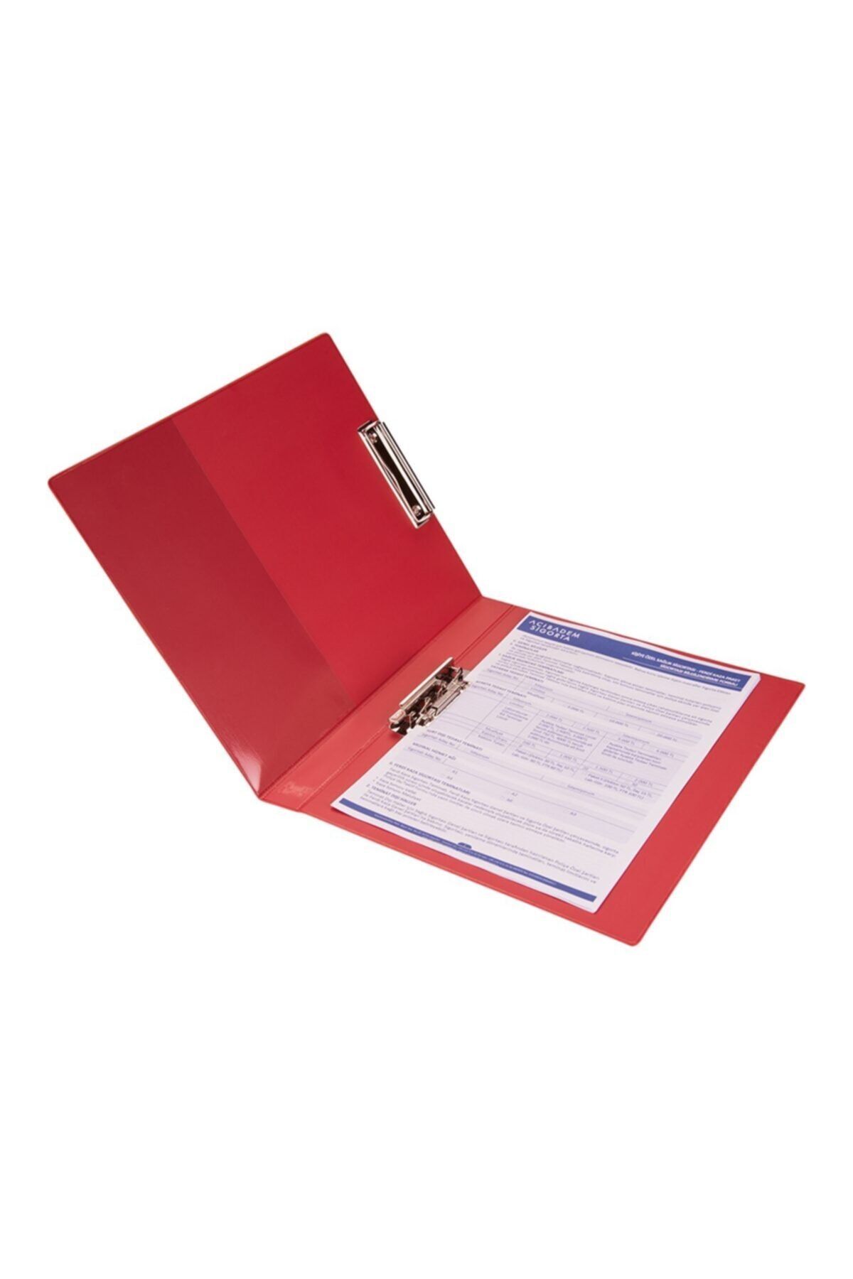 2K-A4 PVC Double Mechanism Student and Office Type Document Presentation Folder 27x32 Cm (200 Sheets) 1