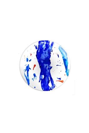 Blue Art Collection 4'lu Küçük Melamin Tabak Seti FRN00602