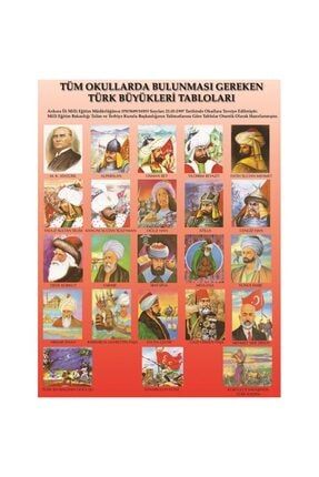 Türk Büyükleri Poster Seti 23 Adet 35x50 cm OS.0018