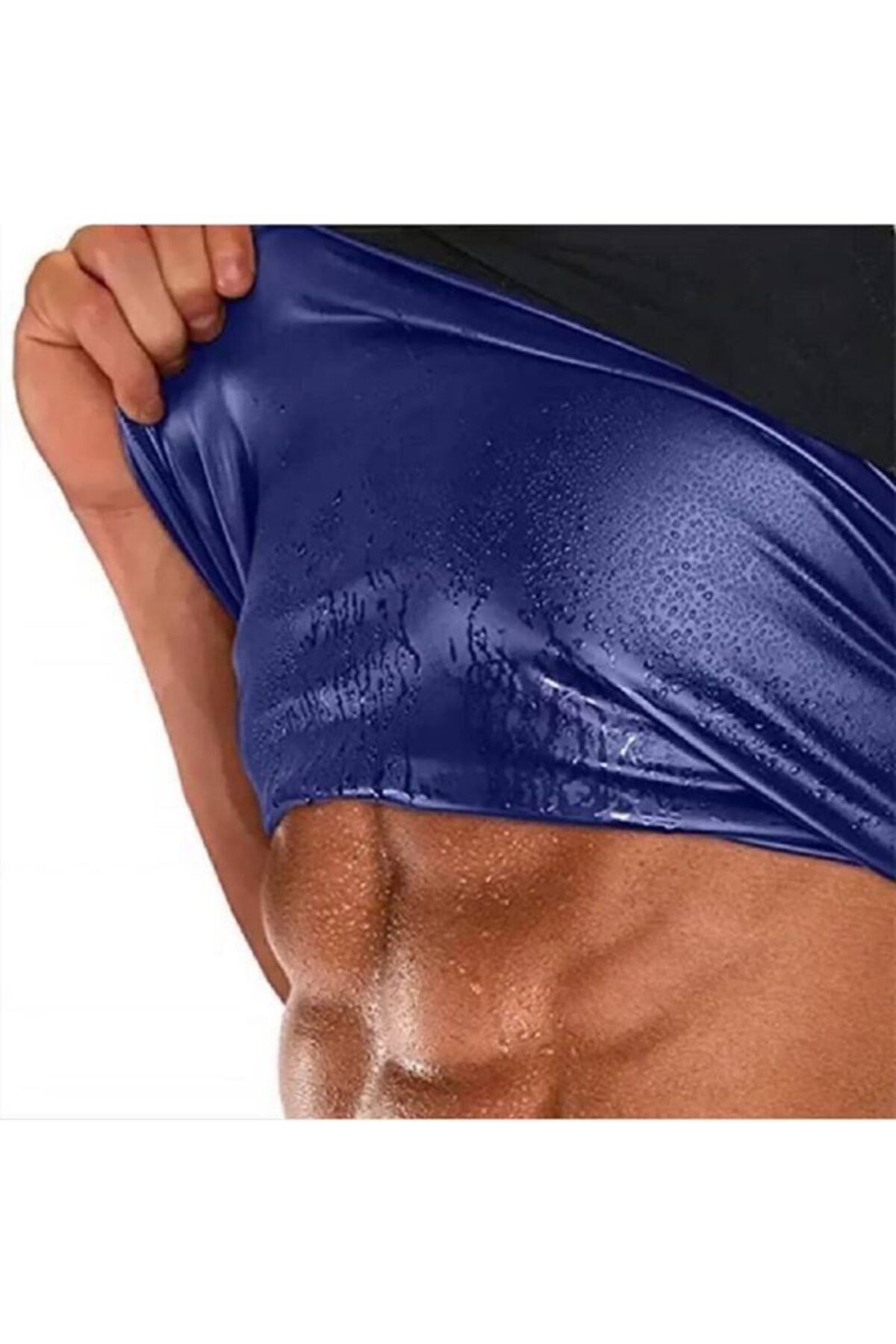 EZRA Men's Thermal Sauna Undershirt - Sauna Effect Sweating