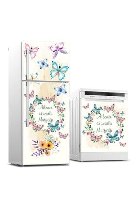 Buzdolabı Ve Bulaşık Makinesi Takım Sticker 0063 BUZMAK0063