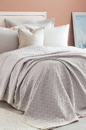 Barine Home Yesil Cocoon Yatak Ortusu Sage Trendyol