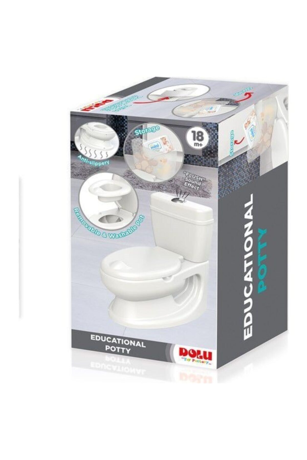 Eğitici Bebek Tuvalet Lazımlık + Eğitici Oyuncak + Aynı Gün Ücretsiz Hızlı Kargo 5