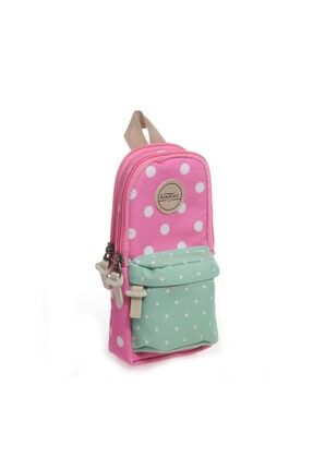kaukko flamingo kalem cantasi gri k2106
