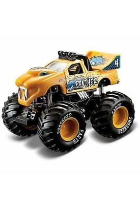 Ebay Powerful Pull Back Motor Monster Truck Earth Shockers Kids Childs Car Toy Yellow **3