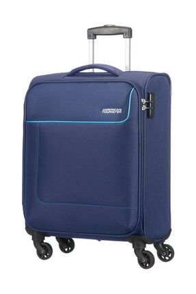 Acik Pembe American Tourister Soundbox 55 Cm Kabin Boy Sert Valiz 2010041750 Desa