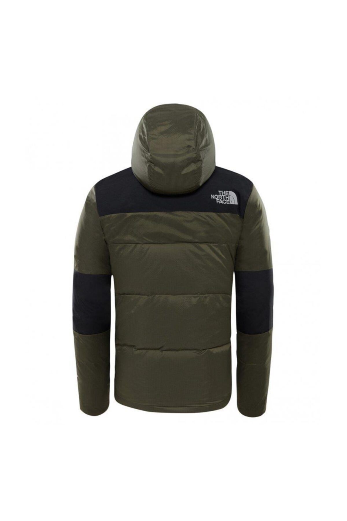 Green and grey north face jacket on sale