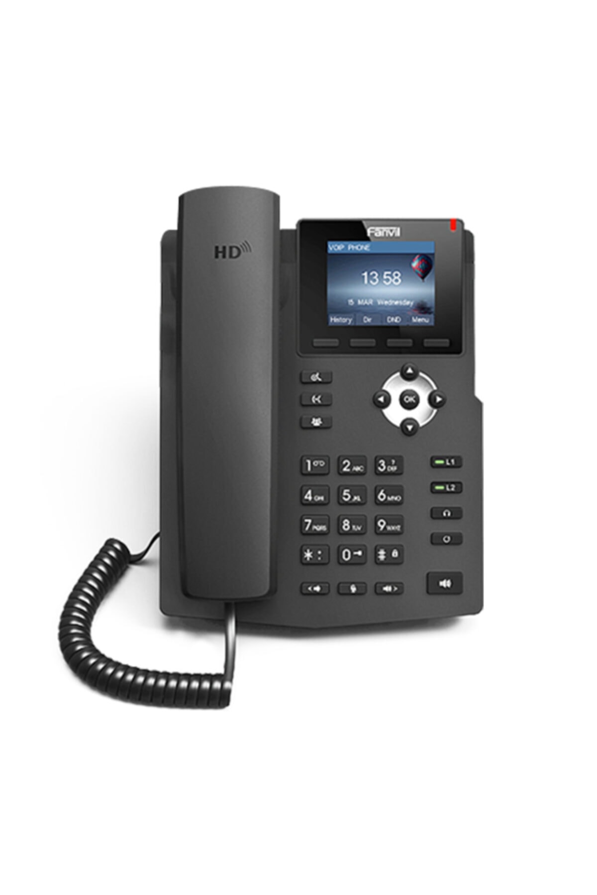 Fanvil X3sp Adaptörlü Renkli Ekran Ip Telefon Poe X303p 2