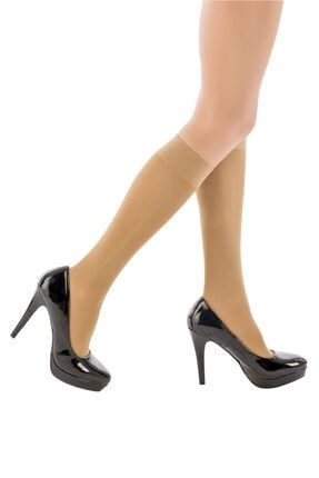 Kadın Ten Mikro 70 Diz Altı Çorap CPEN0274