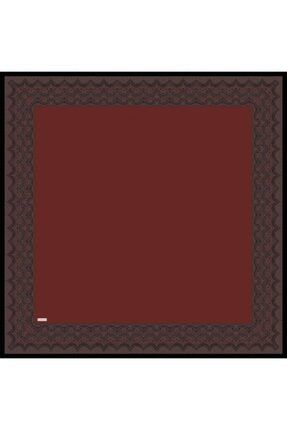 Kenarı Yaldızlı Duz Renk Ipek Esarp 1682-23 90x90 Cm